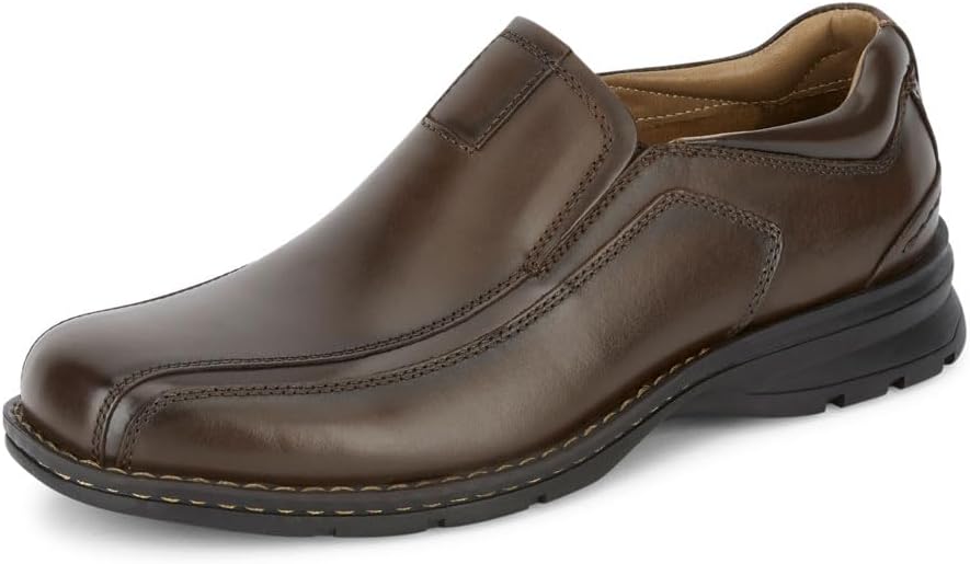 51wCMiW4RRL._AC_SL1000_.jpg Men's Mens Leather Dress Casual Loafer Shoe - Image 1
