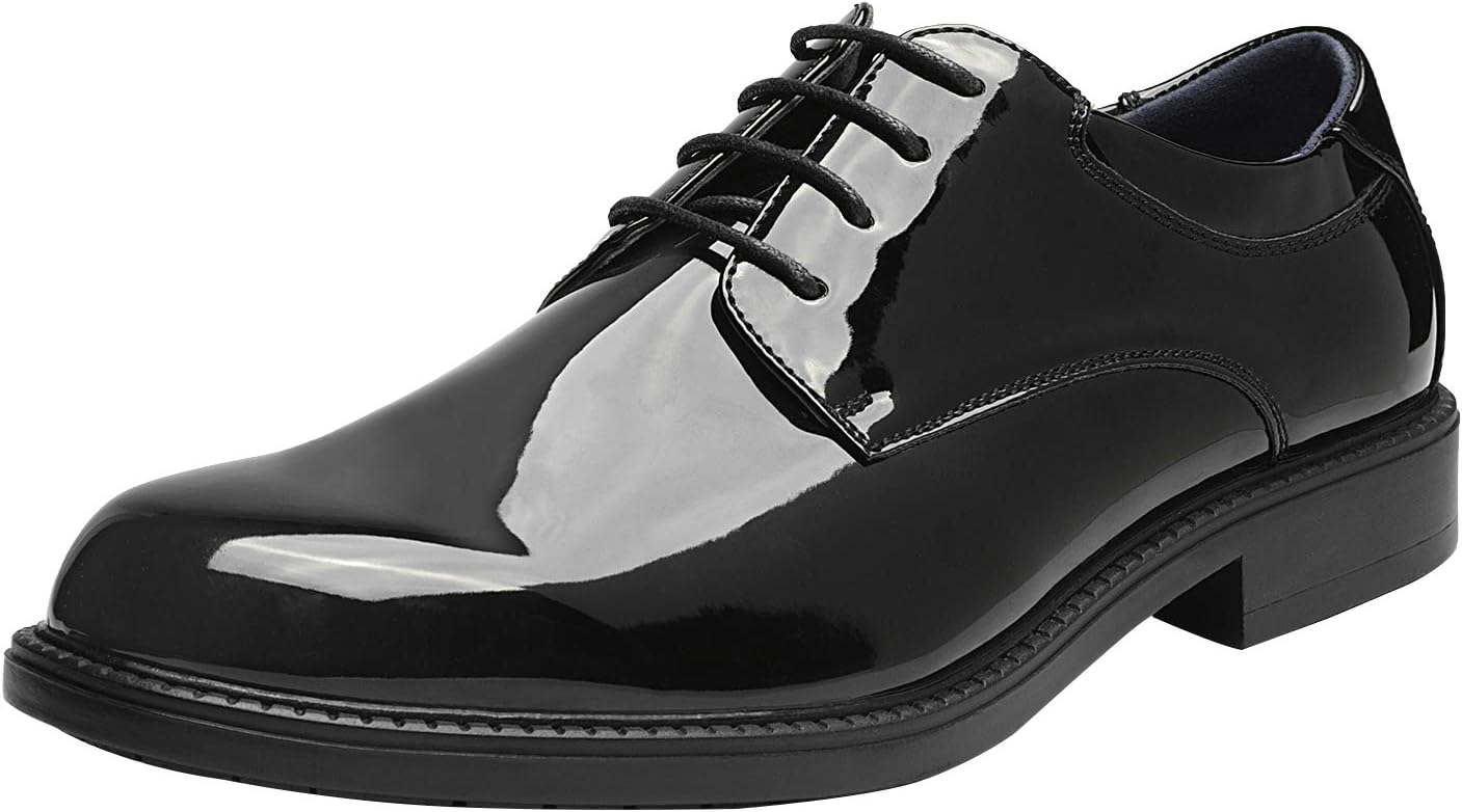 61EkueXiOIL._AC_SL1500_.jpg Men's Business Shoes Derby Lace-Up Shoes Suit Shoes Leather with Oxford Lining - Image 1