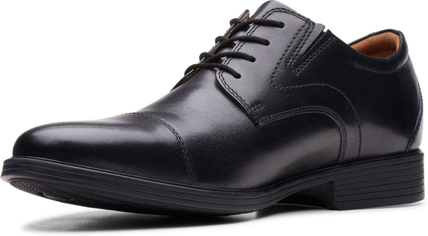 61WyrTRfd9L._AC_SL1500_.jpg Men's Cap Oxford Shoes - Image 1