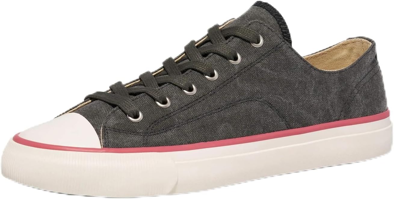 61tmFLal85L._AC_SL1500_.jpg Low Top Sneakers for Men and Women, Original Canvas Lo-Top Casual Shoe, Unisex - Image 1