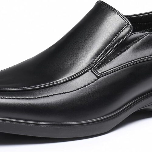 Men's Square Toe Dress Loafers Formal Shoes